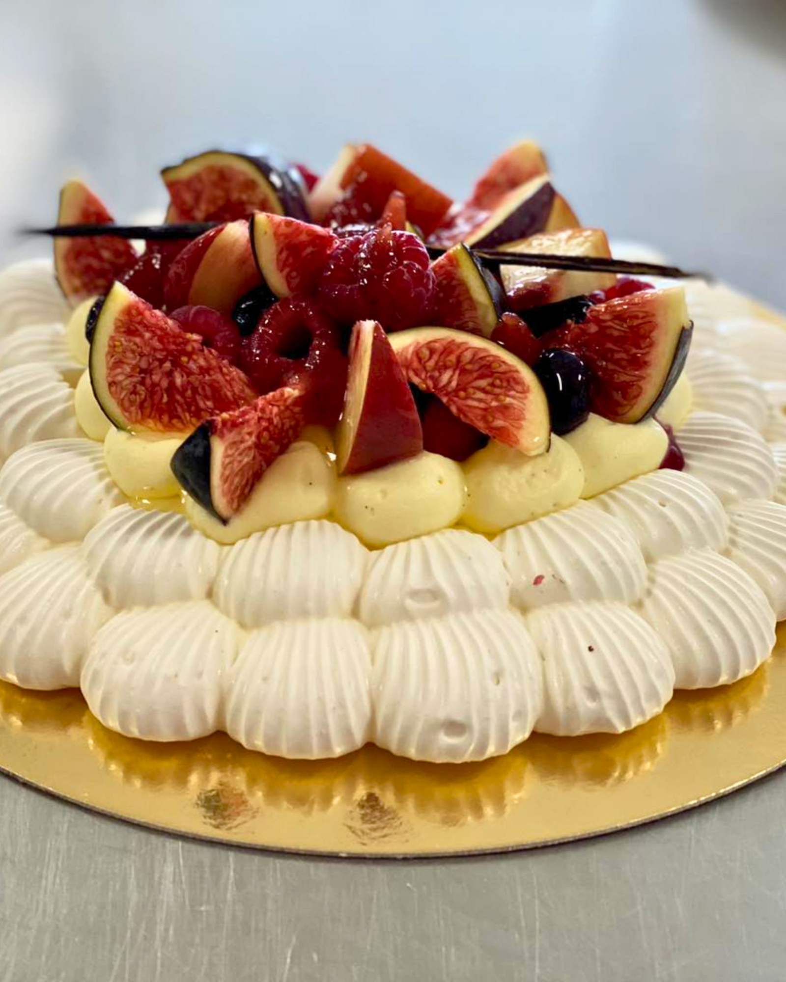 Pavlova aux fruits