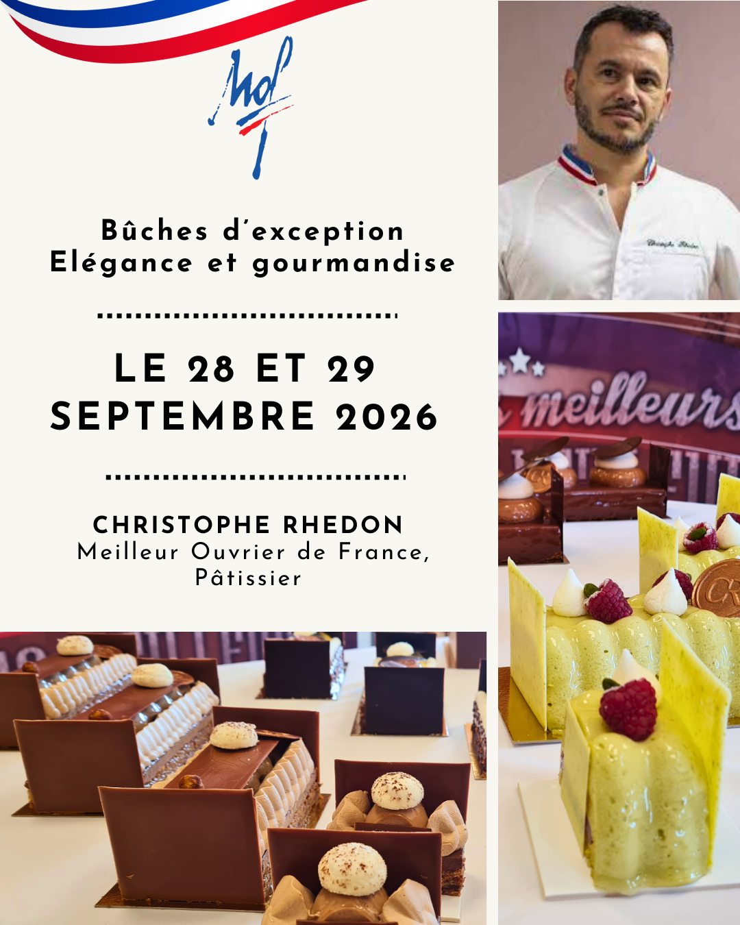 Bûches d’exception : élégance et gourmandise