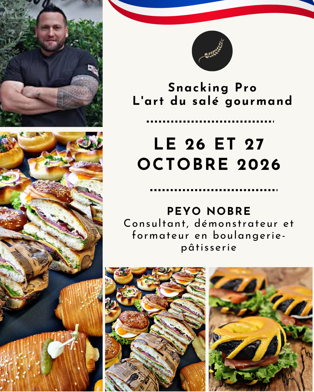 Snacking Pro : l&rsquo;art du sal&eacute; gourmand avec Peyo Nobre