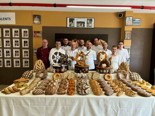 Pain au levain et pain party