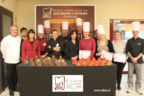 Un nouveau stage amateur pâtisserie d'une journée à L'École Christian Vabret