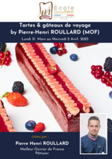 Tartes & gâteaux de voyage by Pierre-Henry ROULLARD<br><strong><or>Date à venir</strong></or>